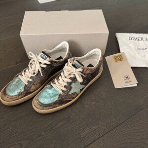 Golden Goose Ballstar Sneakers Size EU 39, US Womens ~8, Barely Worn